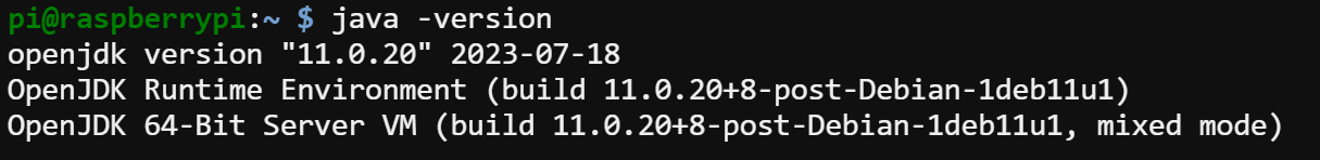 Verificando la versión de Java instalada