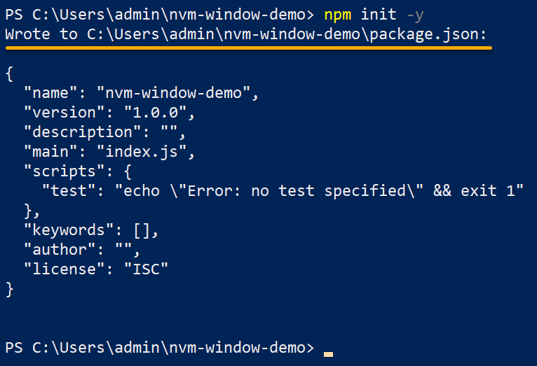 Inicializando un nuevo proyecto NPM