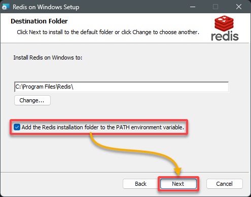 Hacer que los comandos de Redis sean accesibles desde cualquier directorio