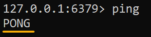 Hacer ping al servidor Redis