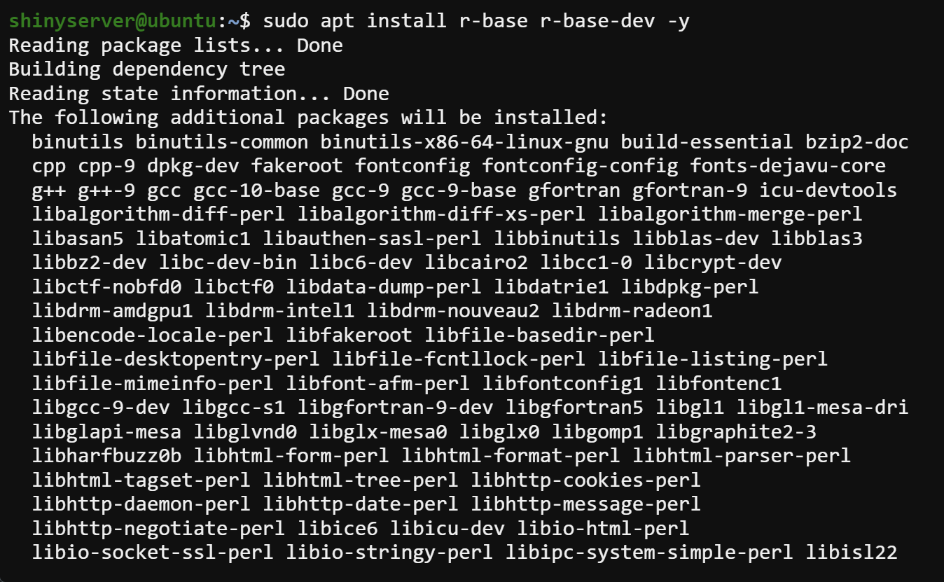 Descargando e instalando R en Ubuntu
