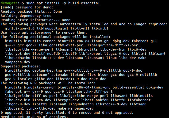Instalación de dependencias para Rust