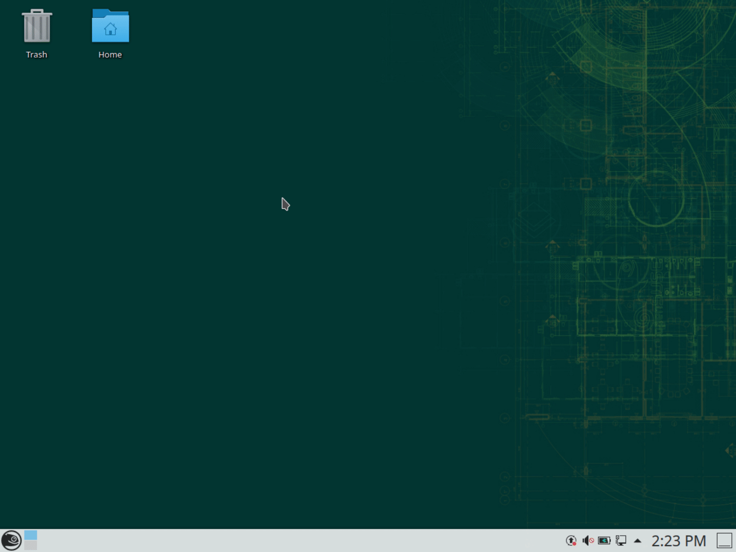 Demostración del menú de permisos avanzados en OpenSUSE