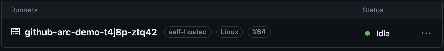 Confirmar que el ejecutor autohospedado de GitHub se está ejecutando activamente