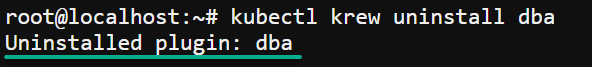 Desinstalar un complemento