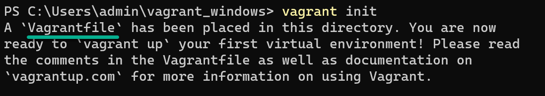 Iniciando un nuevo entorno Vagrant