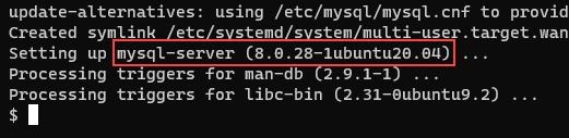 Instale el paquete MySQL Ubuntu desde el repositorio oficial