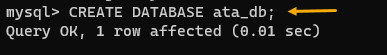 Creando una nueva base de datos