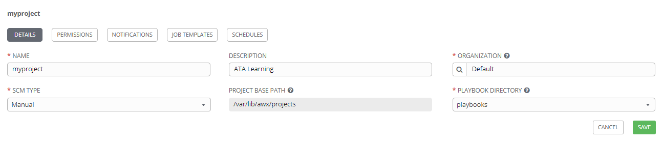 Creando un nuevo proyecto