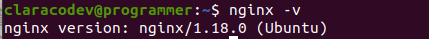 Confirmando la instalación de NGINX