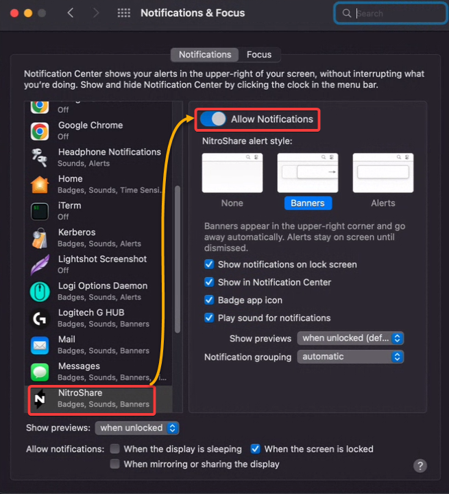 Permitir notificaciones