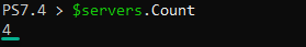 Comprobando el recuento de iteraciones del bucle